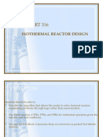 Isothermal Reactor Design