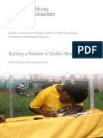 Building A Network of Mobile Money Agents