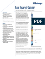 Slimline Single-Phase Reservoir Sampler