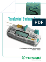 Terufusion Syringe Pump: TE-371, TE-372