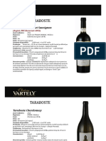 Descriere Vartely Vinuri Martie 2016