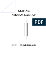 Kliping Senam Lantai