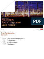 AC500 CPU: Task Configuration Basic Module