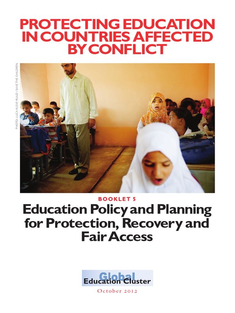 Education Policy in Conflict Zones | PDF | Non Governmental ...