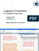 Plagiarism Prevention:: A Complete Roadmap