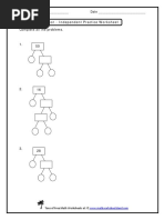 Prime Factorization - Independent Practice Worksheet