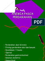 Anemia Pasca Perdarahan