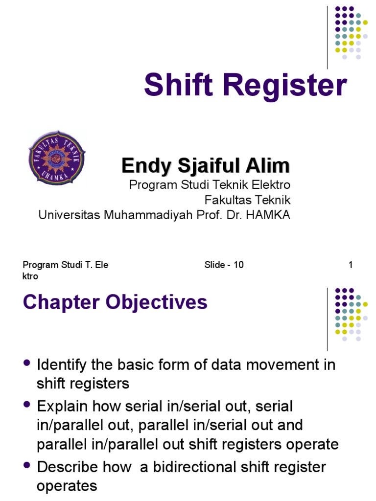 Shift Register Basics in Digital Systems | PDF | Teaching Methods ...
