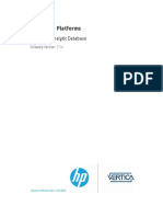 HP Vertica 7.1.x Supported Platforms