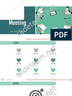 Executive Summary Overview For Meeting Slides PPT