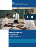 Supporting Teacher Development Literature Review