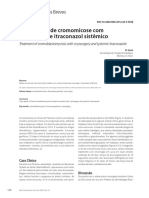 Tratamento de Cromomicose Com Criocirurgia e Itraconazol Sistêmico