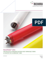 Raucross Dou: Thin-Walled Uv Stabilised Raucross Heat Shrinkable Tubing As Sheaths For Fluorescent Tubes