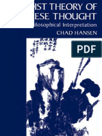Chad - Hansen - A - Daoist - Theory - of - Chinese - Thought PDF