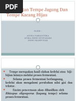 Download Pembuatan Tempe Kacang Hijau Dan Tempe Jagung by dewi maspufah SN333509388 doc pdf