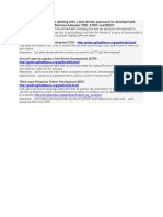 With So Many Acronyms Dealing With A Test Driven Approach To Development, "What The DD" Is The Difference Between TDD, ATDD and BDD?