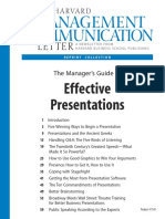The Managers Guide to Effective Presentations HMCL