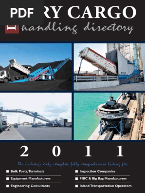 Dci Yearbook 2011 | Pdf | Crane (Machine) | Port