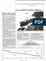 Dragados Lays A Sea Outfall in The Bay of Biscay - Dredging + Port Construction July 1989