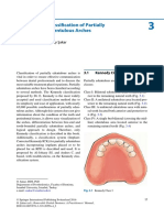 Classification of Partially Edentulous Arches
