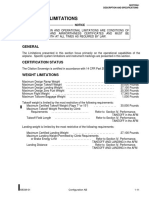 Cessna Citation Sovereign-Limitations PDF