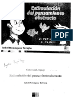 Libro Estimulación Del Pensamiento Abstracto PDF