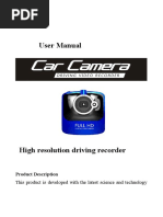 DV-12 Car Camera Usermanual