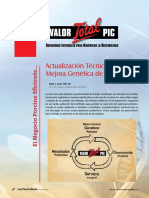 PIC PRODUCCION. Mejora Genética en Robustez PDF