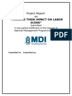 MNC and Impact On Labour Scene