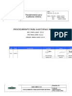 PROCEDIMIENTO auditoria