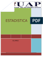 TRABAJO DE ESTADISTICA Casi55555555555e