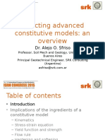 2015 ISRM - Selecting Advanced Constitutive Models