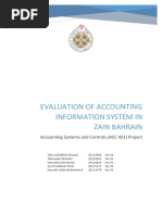 Acc 451 (Accounting Systems & Controls)