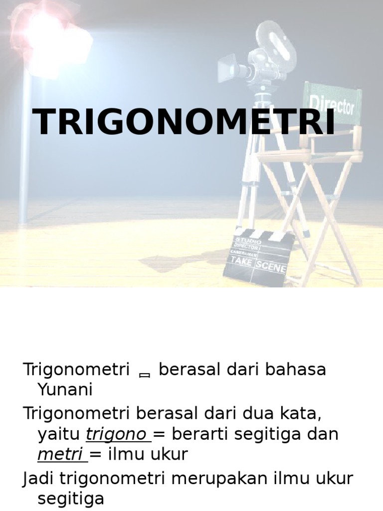 Materi Trigonometri