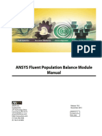 ANSYS Fluent Population Balance Module Manual PDF