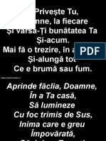 Priveste Tu Doamne La Fiecare - Aprinde Faclia Doamne in a Ta Casa