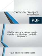 Condicion Biologica