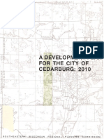 A Development Plan For The City of Cedarburg: 2010 (1991 Cedarburg Wisconsin Master / Comprehensive Plan)