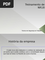 Treinamento de Nr18