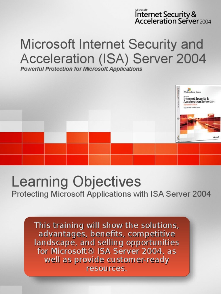 ISA Server 2004 | PDF | Firewall (Computing) | Virtual Private Network