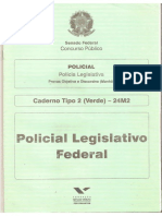 FGV 2012 Senado Federal Policial Legislativo Federal Prova