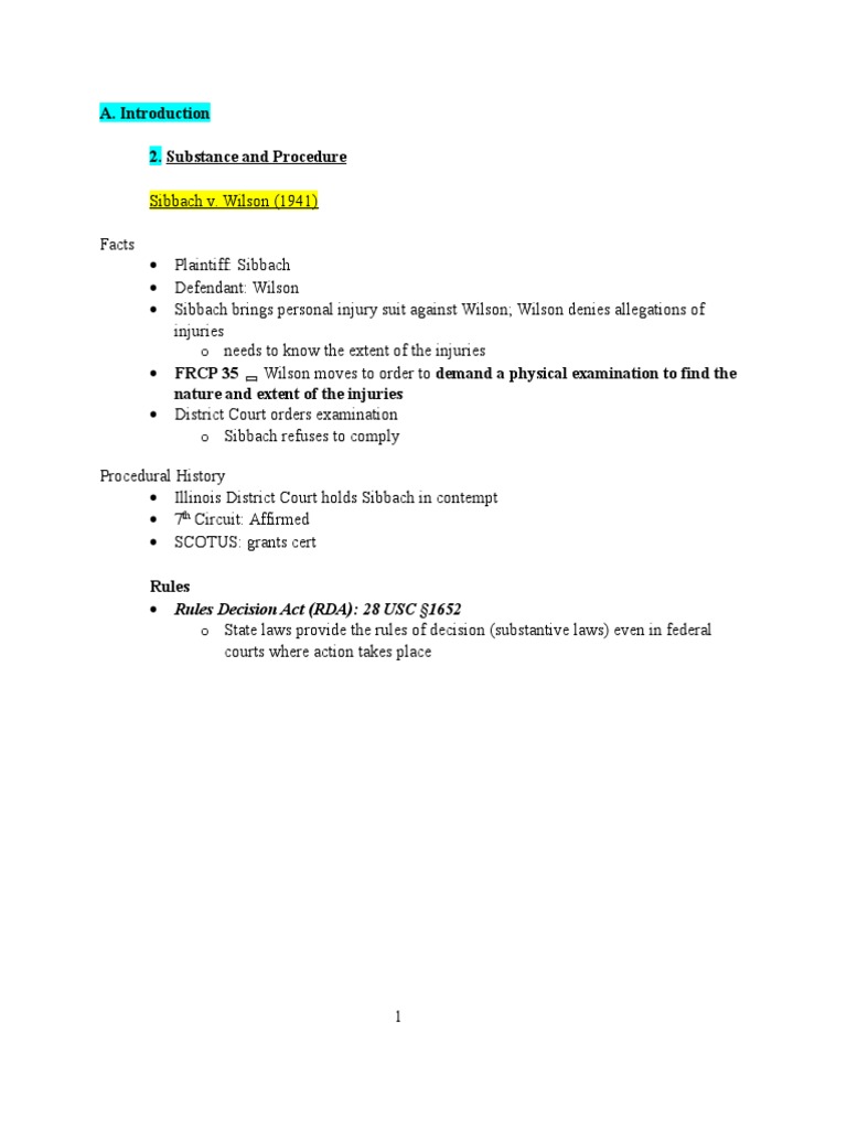 FRCP Rule 35 and Medical Examinations | PDF | Diversity Jurisdiction ...