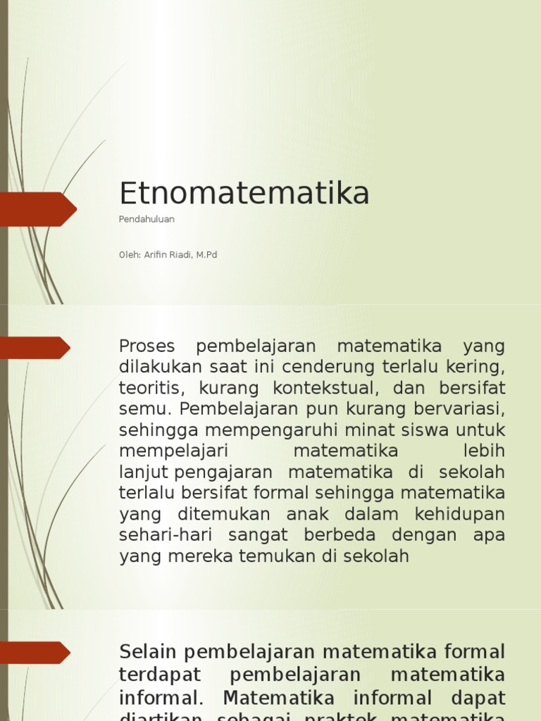 Etnomatematika P2