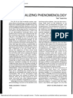 Naturalizing Phenomenology 1999 PDF