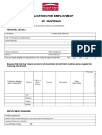 FNC Application Form