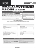 MS-100BT OperationManual English