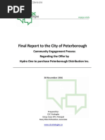 Download Final report on PDI sale community engagement process by Peterborough Examiner SN333577975 doc pdf