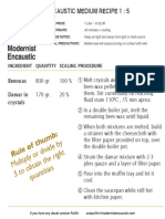 Encaustic Medium Recipe 1: 5: Rule Oft Hum B