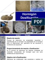 Hormigón Dosificación