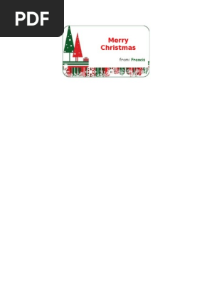 Xmas Gift Tag